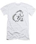 1 Hippo Pouring Wine Csa Images T-Shirt