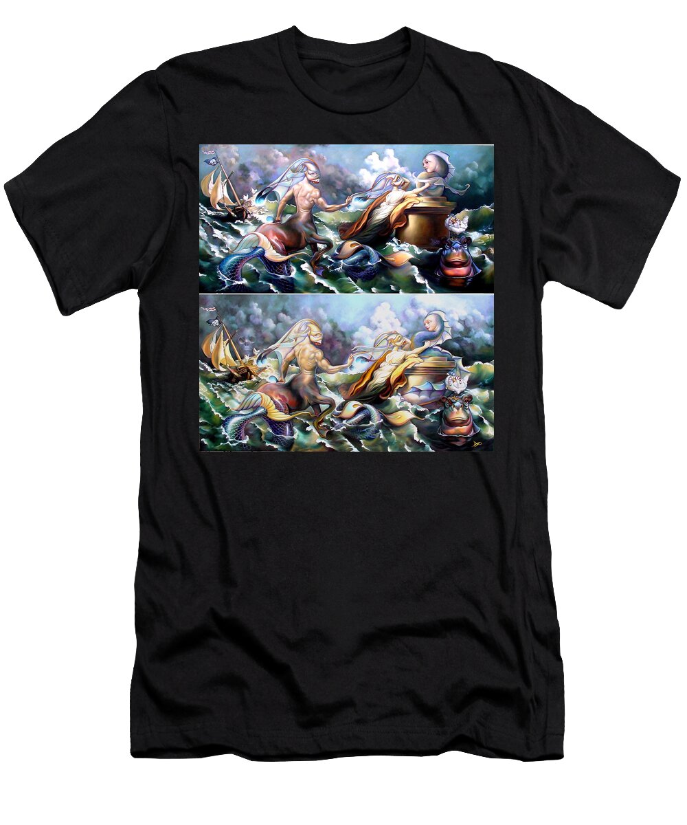 1 Something Fowl Afloat Redux Patrick Anthony Pierson T-Shirt