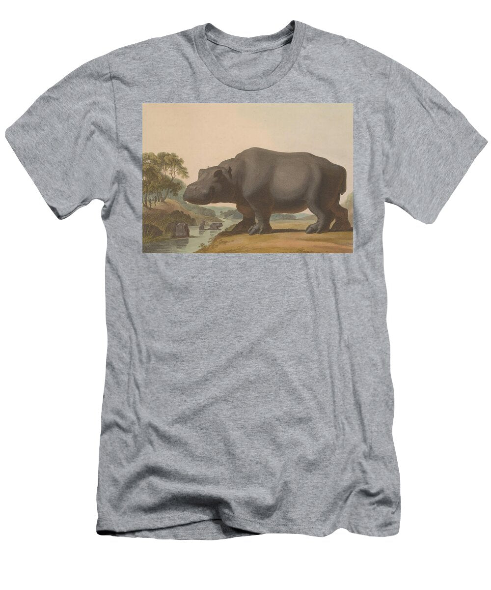 4 Hippopotamus Big Art Store T-Shirt