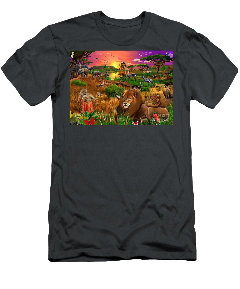 African Evening Gerald Newton T-Shirt