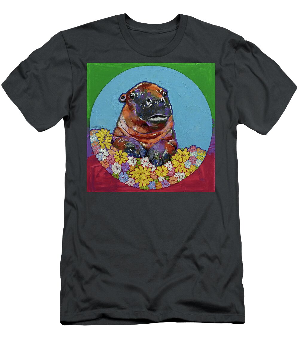 Baby Hippo Michael Creese T-Shirt