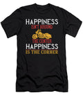 Happiness Isnt Around the Center Happiness Is the Corner Jacob Zelazny T-Shirt