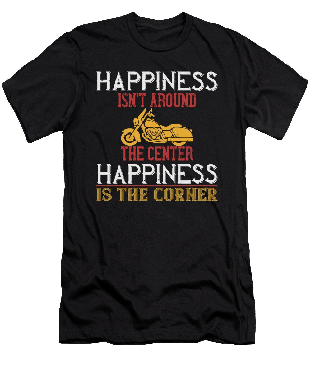 Happiness Isnt Around the Center Happiness Is the Corner Jacob Zelazny T-Shirt