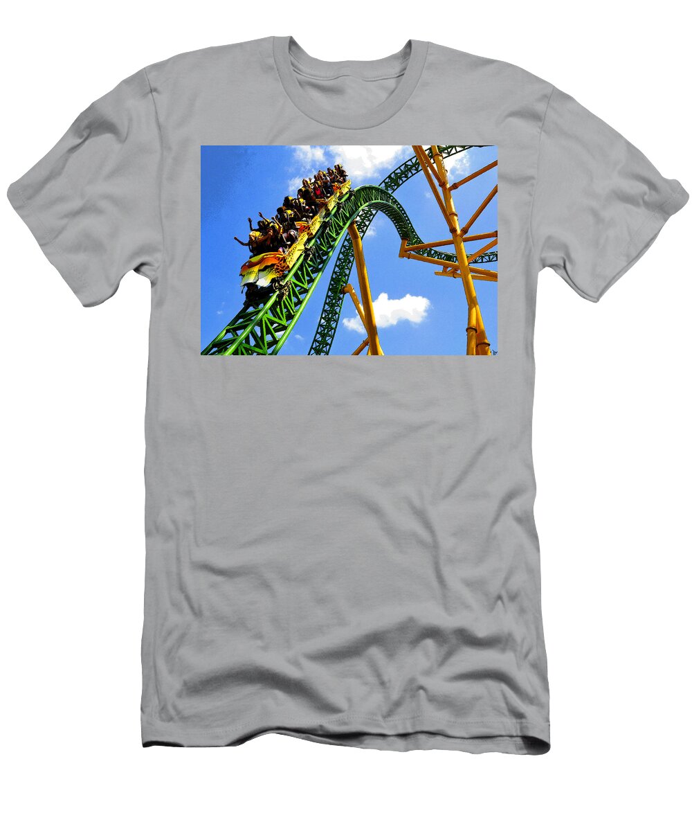 Hunting Cheetah Fun David Lee Thompson T-Shirt