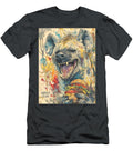 Hyena Eating a Burger Hilarious Animal Art Grover Mcclure T-Shirt