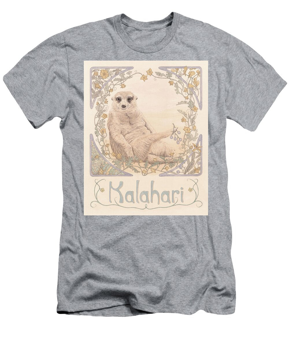 Kalahari Meerkat Wynn Ponder T-Shirt