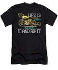 Life Is Short So Grip It and Rip It Jacob Zelazny T-Shirt