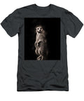 Majestic Meerkat in Sepia Tones Theodor Markus Kaiser T-Shirt