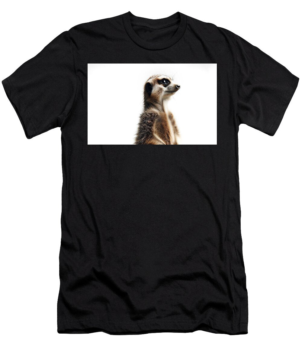 Meerkat in Profile Bill Cannon T-Shirt