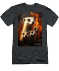 Meerkats Watch Alert Mammals in the African Deserts Rhys Jacobson T-Shirt