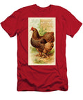 Partridge Cochin Hen Vintage Animal Illustration Vintage Animal Illustrations T-Shirt