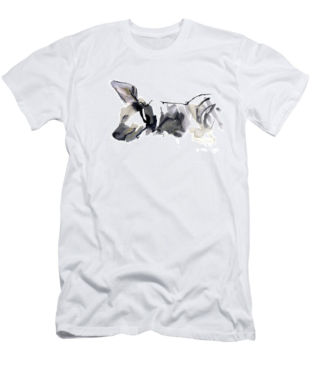Sleeping Hyaena 2010 Watercolor Mark Adlington T-Shirt